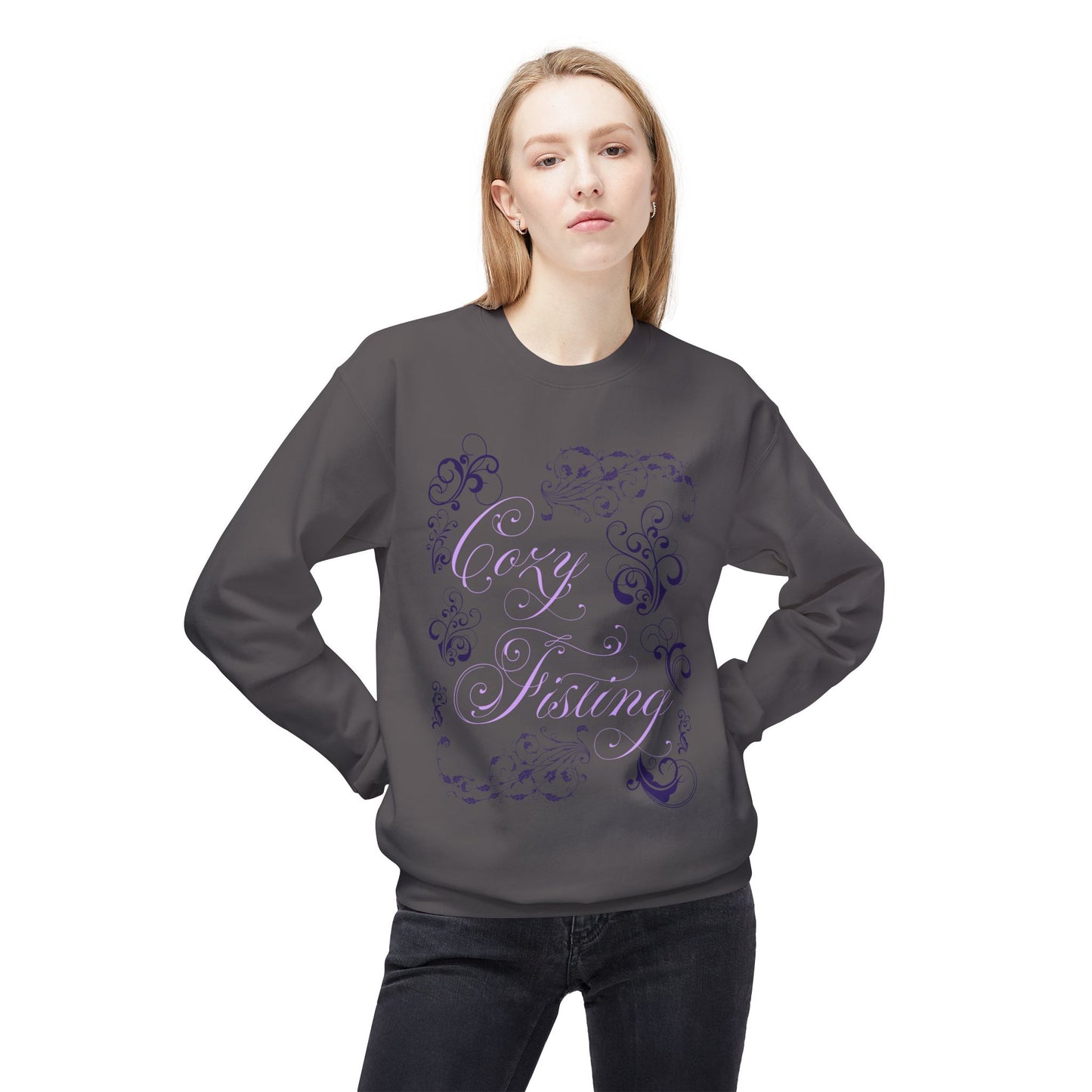 Cozy Fisting Crewneck Sweatshirt