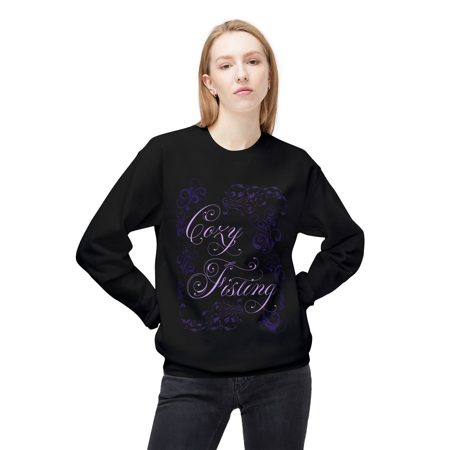 Cozy Fisting Crewneck Sweatshirt