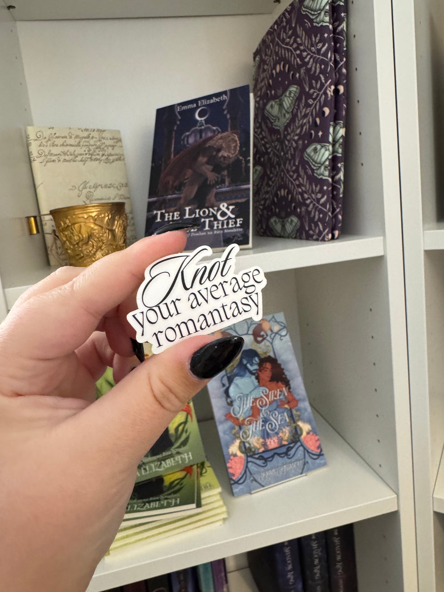 Mistress of Hours Novel Stitches Sleeve