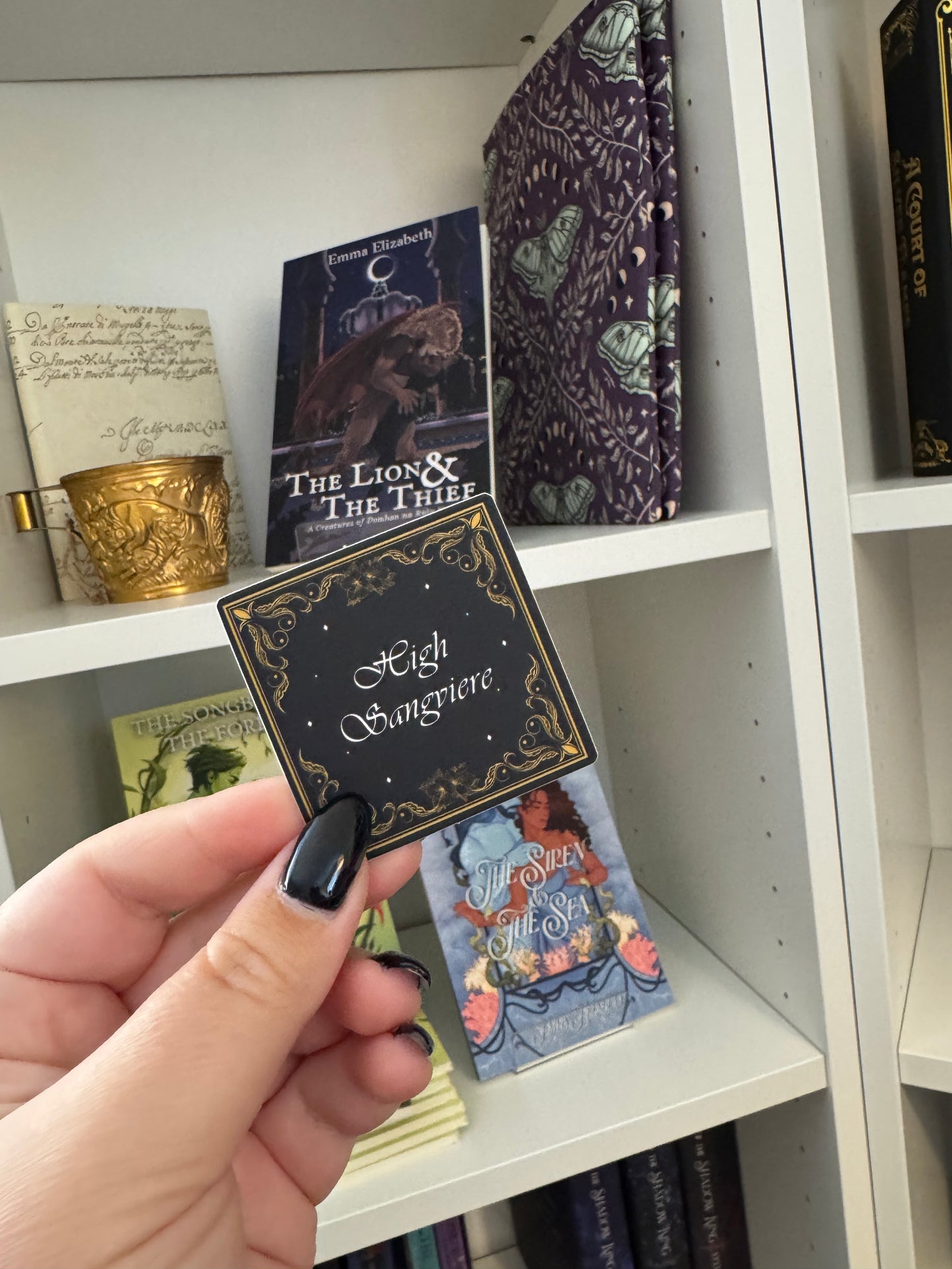 Mistress of Hours Novel Stitches Sleeve